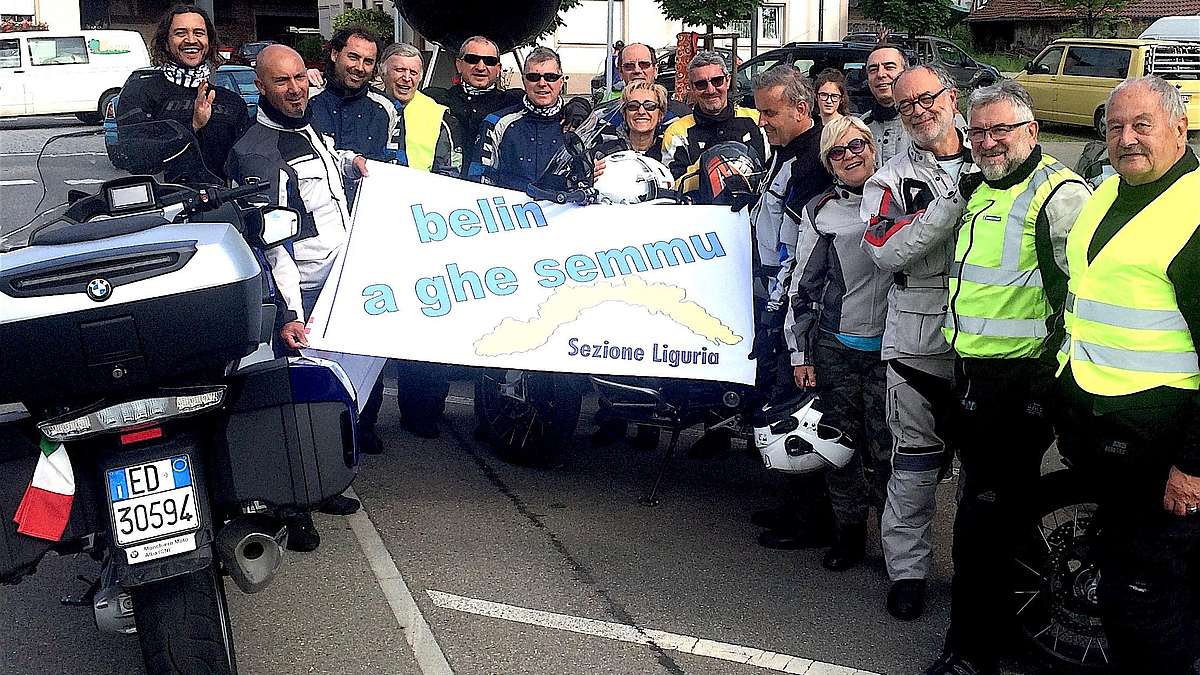 BMW Biker aus Imperia